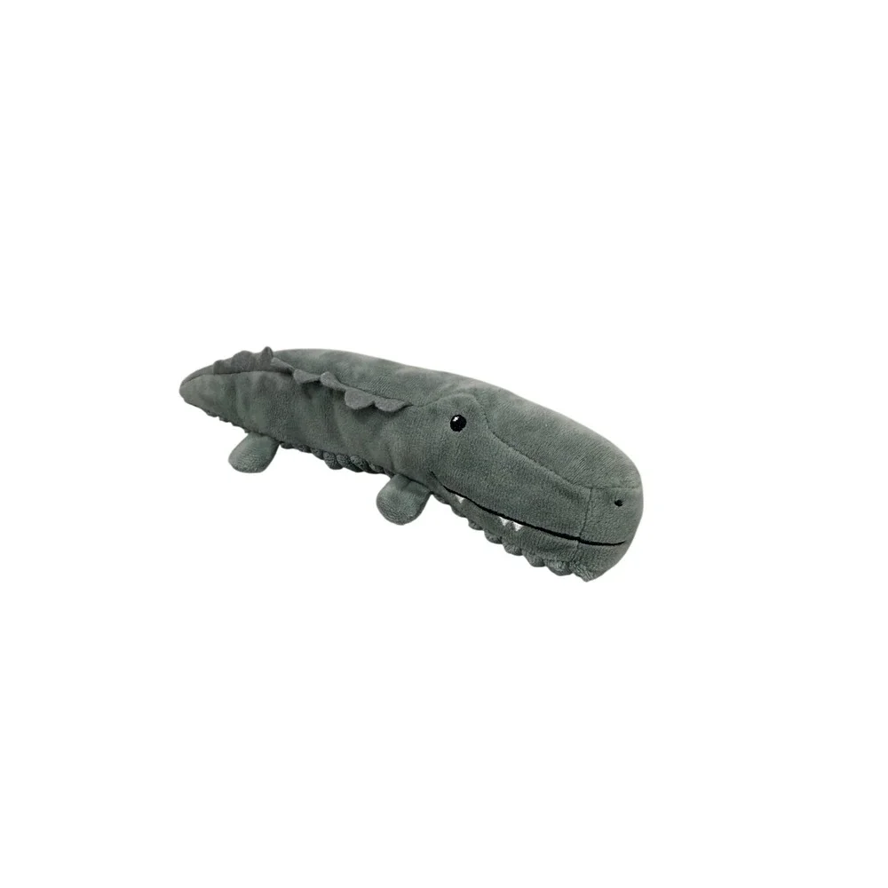 HM‎ Home Plush Crocodile Stuffed Animal Soft Toy Lovey Green Grey 10 Inch